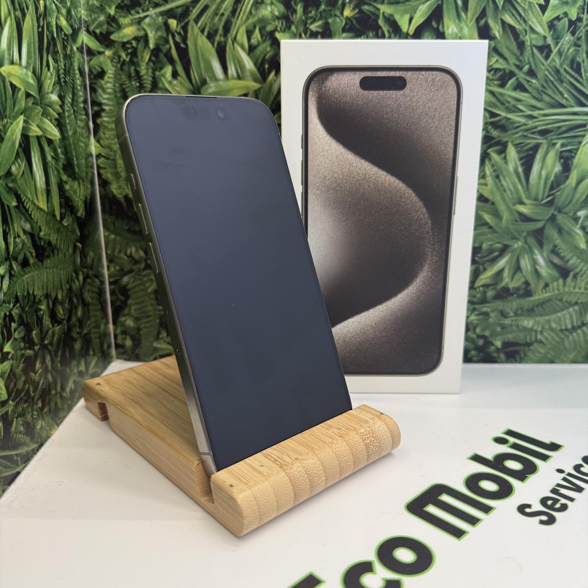 Apple iPhone 15 Pro Kártyafüggetlen 128 GB, 12 hó garancia, Újszerű