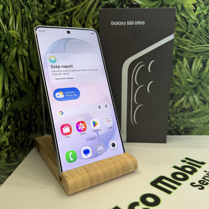 Samsung Galaxy S26 Ultra Kártyafüggetlen 512 GB, 12 hó garancia, Újszerű