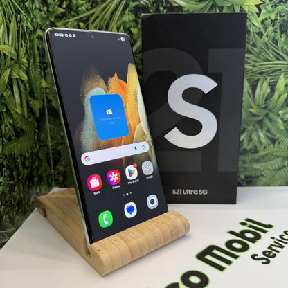 Samsung Galaxy S21 Ultra 5G Kártyafüggetlen 256 GB, 12 hó garancia, Átlagos