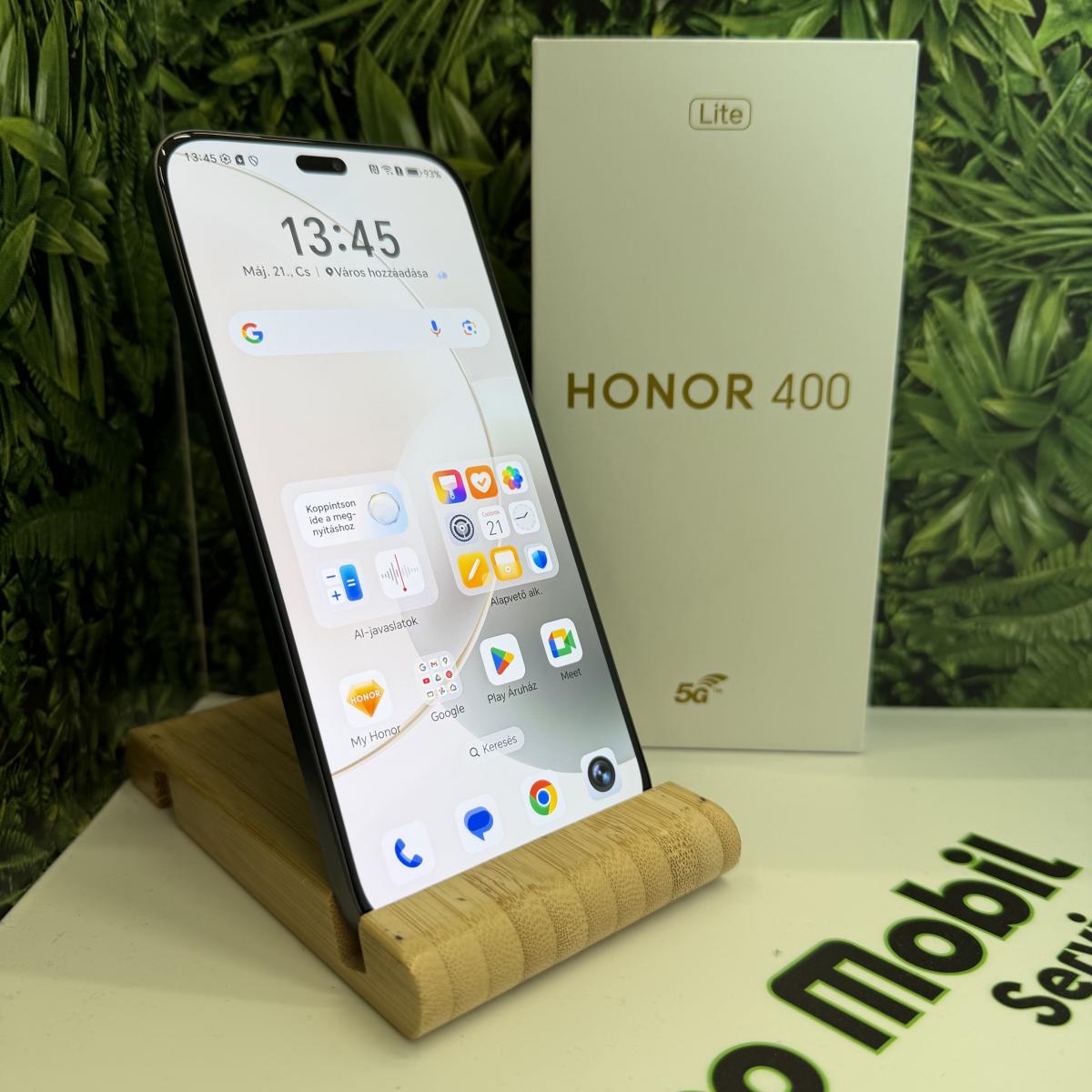 Honor 400 Lite Kártyafüggetlen 256 GB, 12 hó garancia, Újszerű