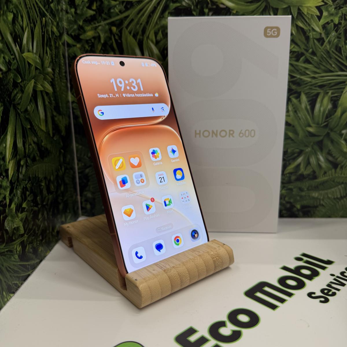 Honor 600 5G Kártyafüggetlen 256 GB, 12 hó garancia, Újszerű
