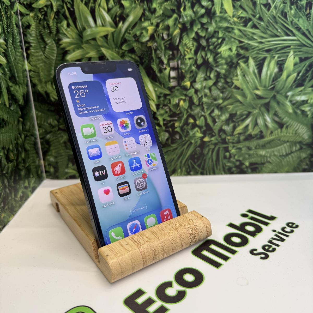 Apple iPhone 13 mini Kártyafüggetlen 128 GB, 12 hó garancia, Átlagos
