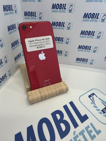Apple iPhone SE (2020) Kártyafüggetlen 64 GB, 12 hó garancia, Normál