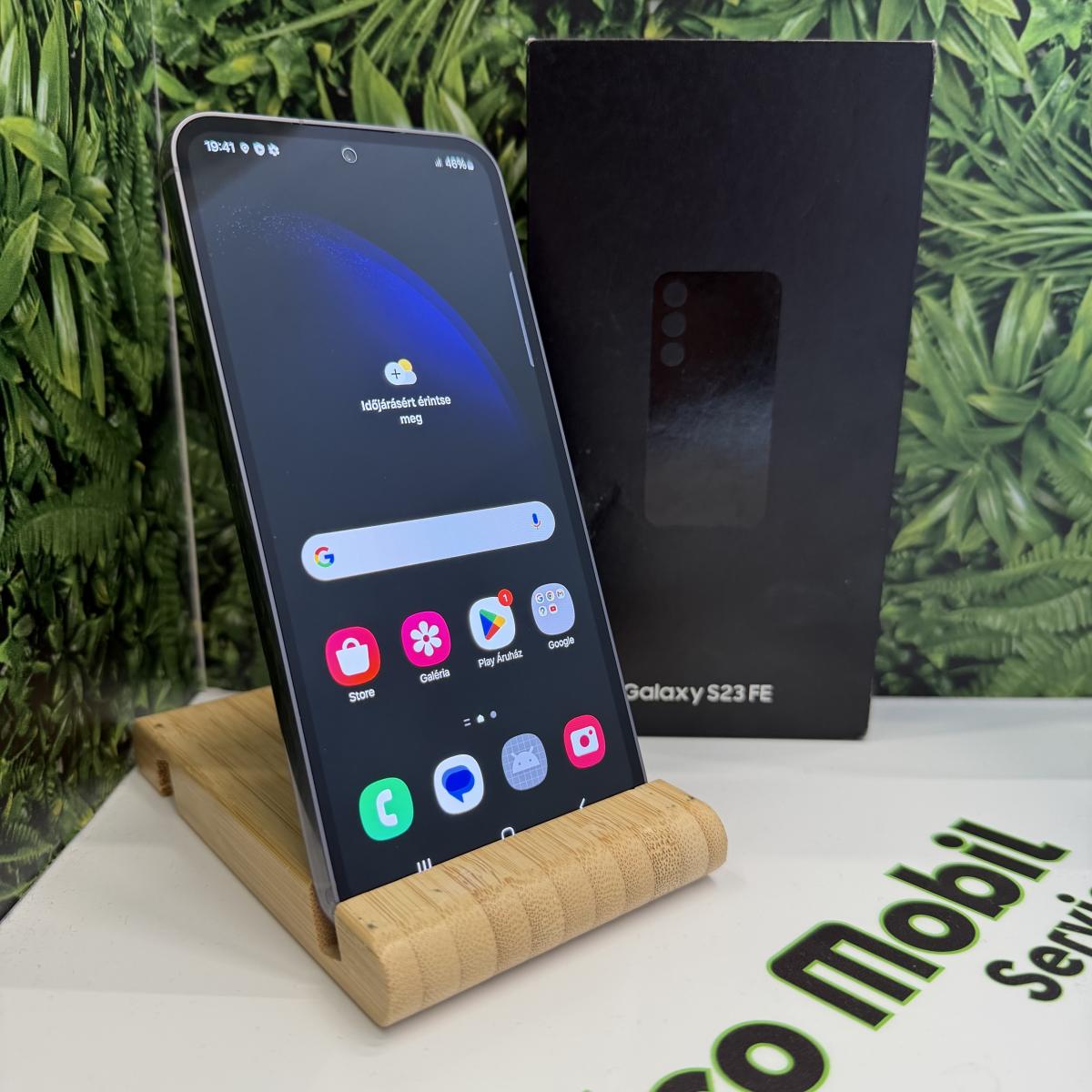 Samsung Galaxy S23 FE Kártyafüggetlen 128 GB, 12 hó garancia, Újszerű