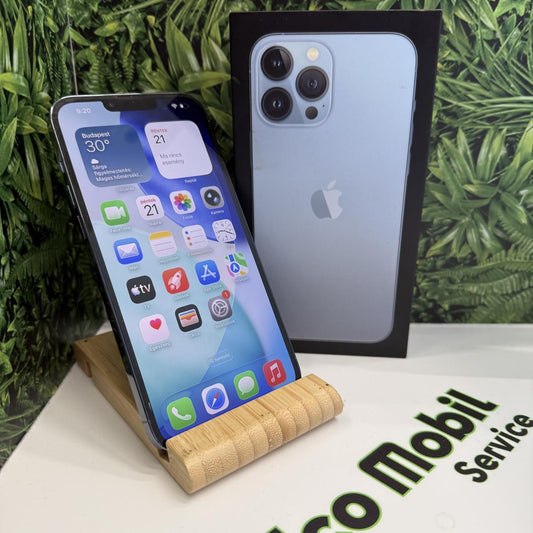 Apple iPhone 13 Pro Max Kártyafüggetlen 128 GB, 12 hó garancia, Újszerű