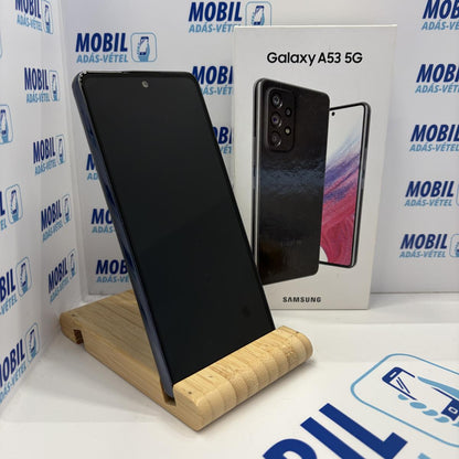 Samsung Galaxy A53 5G Kártyafüggetlen 128 GB, 12 hó garancia, Újszerű