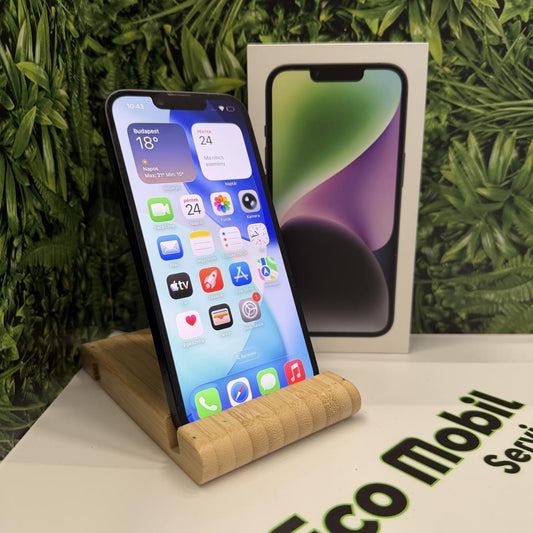 Apple iPhone 14 Kártyafüggetlen 128 GB, 12 hó garancia, Újszerű