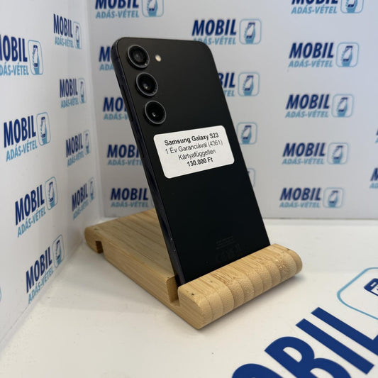 Samsung Galaxy S23 Kártyafüggetlen 128 GB, 12 hó garancia, Újszerű