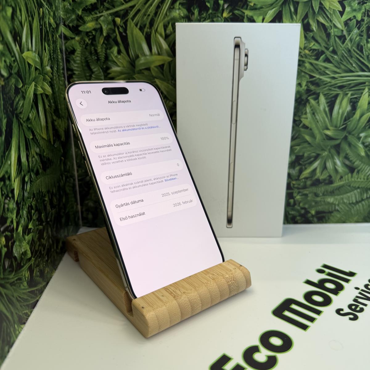 Apple iPhone Air Kártyafüggetlen 256 GB, 12 hó garancia, Újszerű
