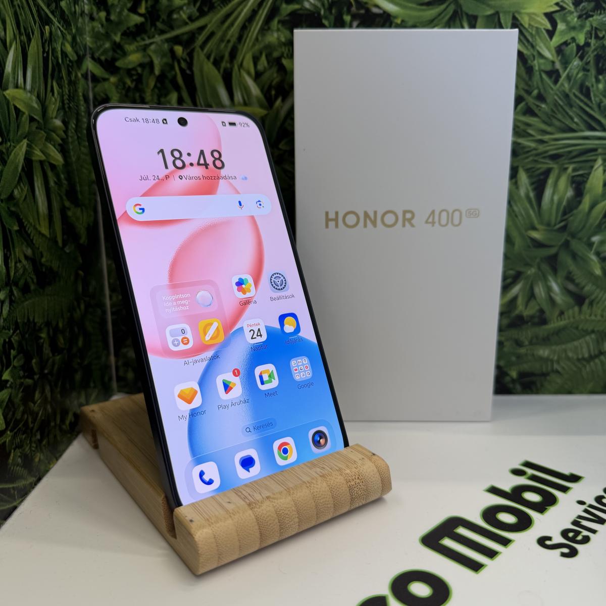 Honor 400 Kártyafüggetlen 256 GB, 12 hó garancia, Újszerű