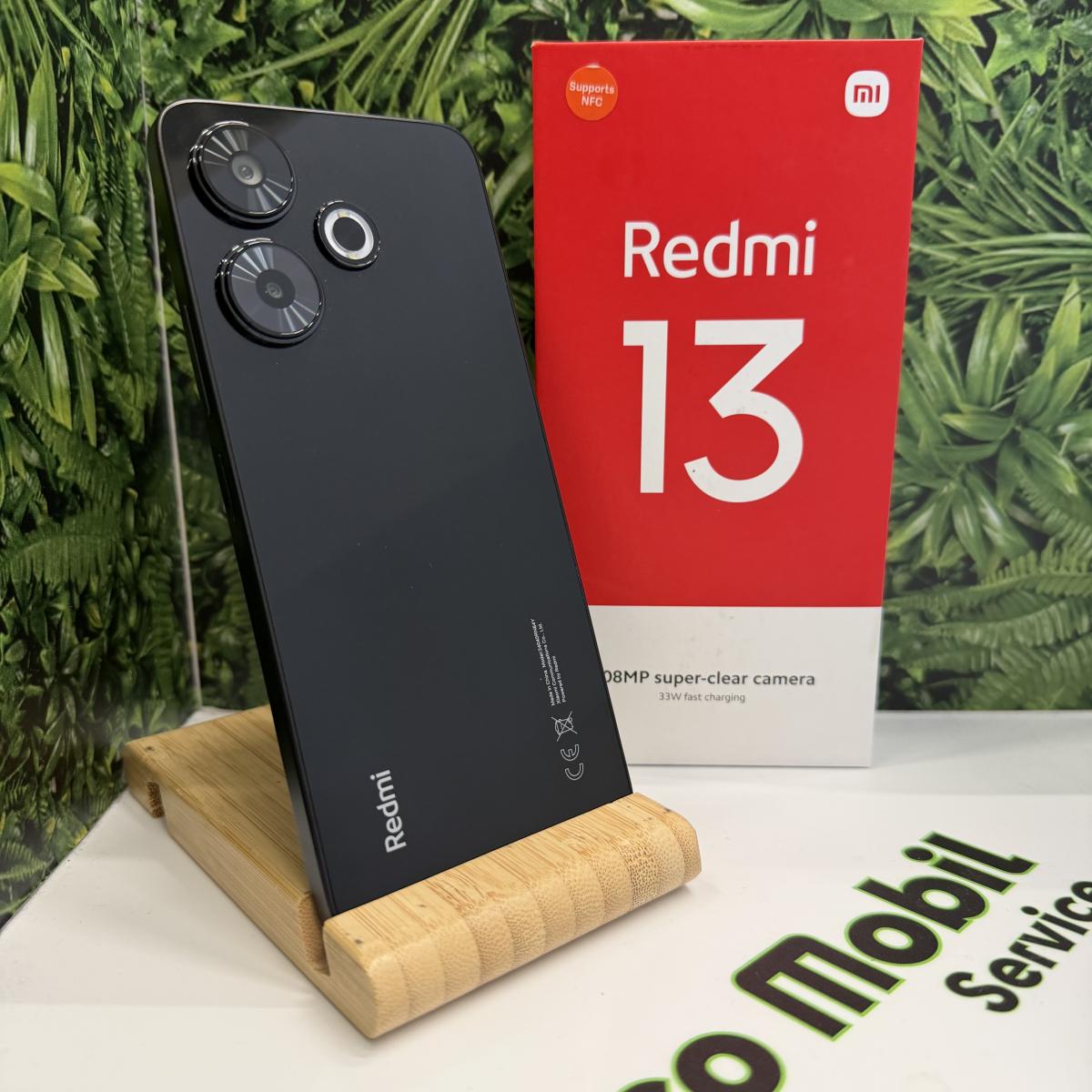 Xiaomi Redmi 13 4G Kártyafüggetlen 128 GB, 12 hó garancia, Újszerű