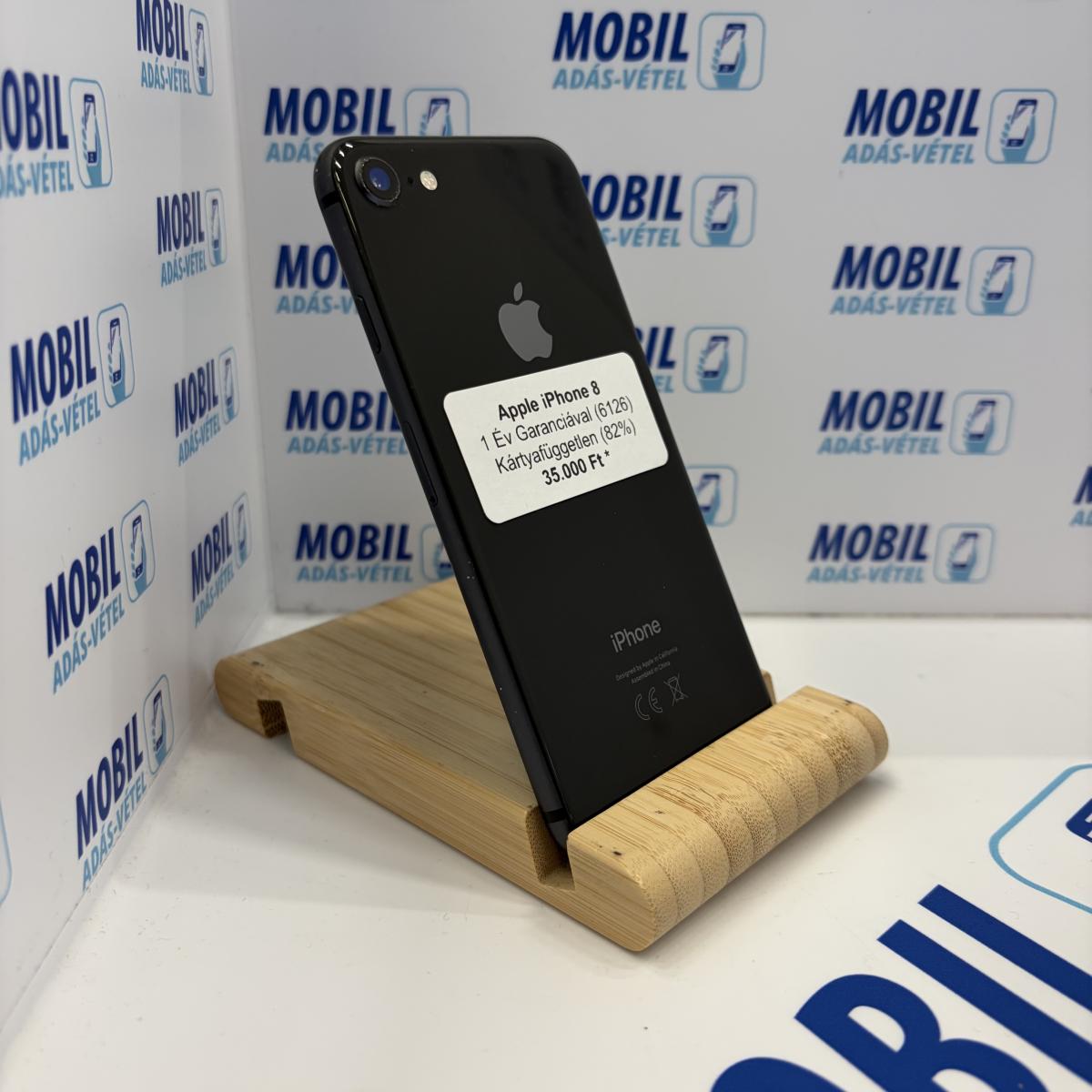 Apple iPhone 8 Kártyafüggetlen 64 GB, 12 hó garancia, Átlagos