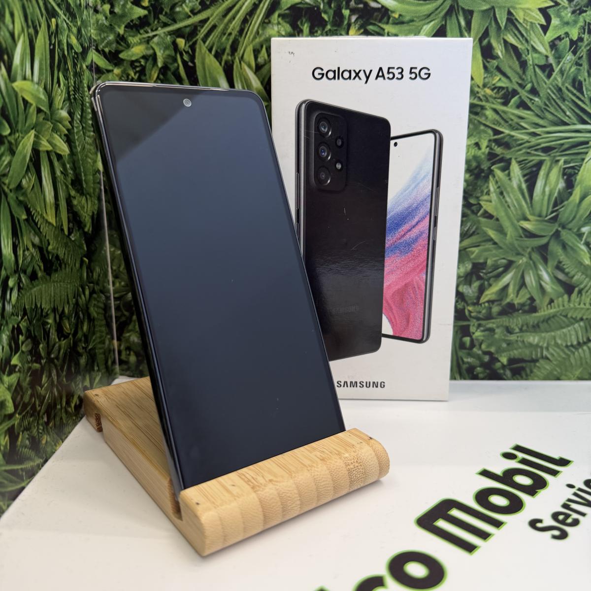 Samsung Galaxy A53 5G Kártyafüggetlen 128 GB, 12 hó garancia, Újszerű