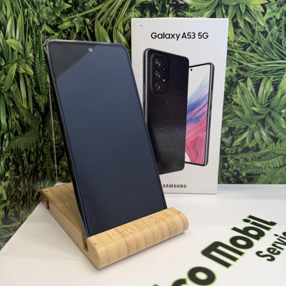 Samsung Galaxy A53 5G Kártyafüggetlen 128 GB, 12 hó garancia, Újszerű