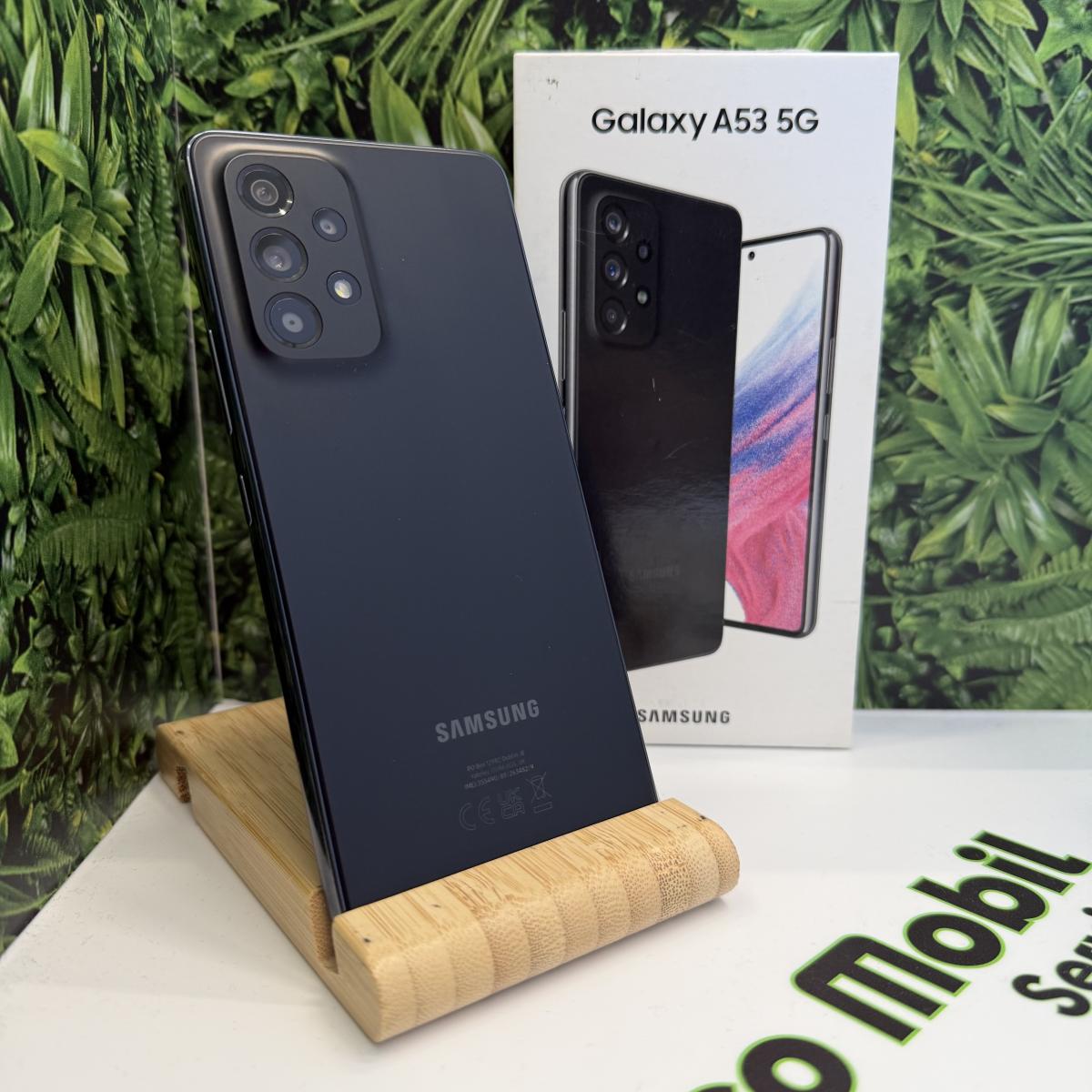 Samsung Galaxy A53 5G Kártyafüggetlen 128 GB, 12 hó garancia, Újszerű