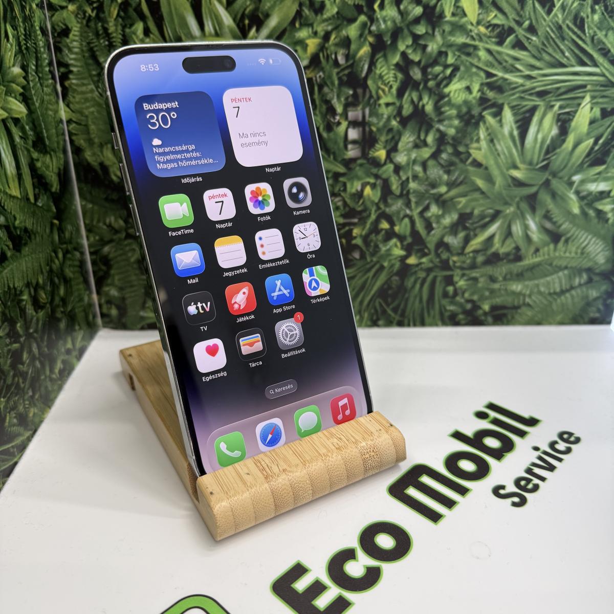 Apple iPhone 14 Pro Max Kártyafüggetlen 128 GB, 12 hó garancia, Újszerű