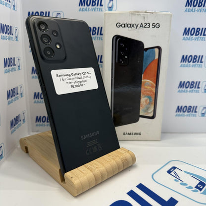 Samsung Galaxy A23 5G Kártyafüggetlen 128 GB, 12 hó garancia, Újszerű