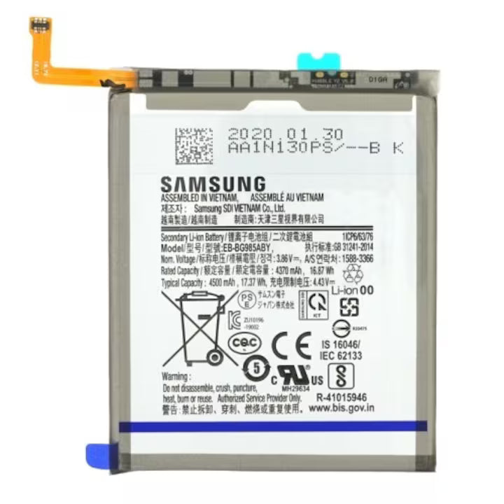 Samsung Galaxy S20 Plus gyári akkumulátor csere - Akár 1 órán belül